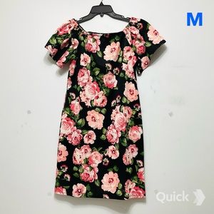M - New Tash + Sophie Off-Shoulder Dress